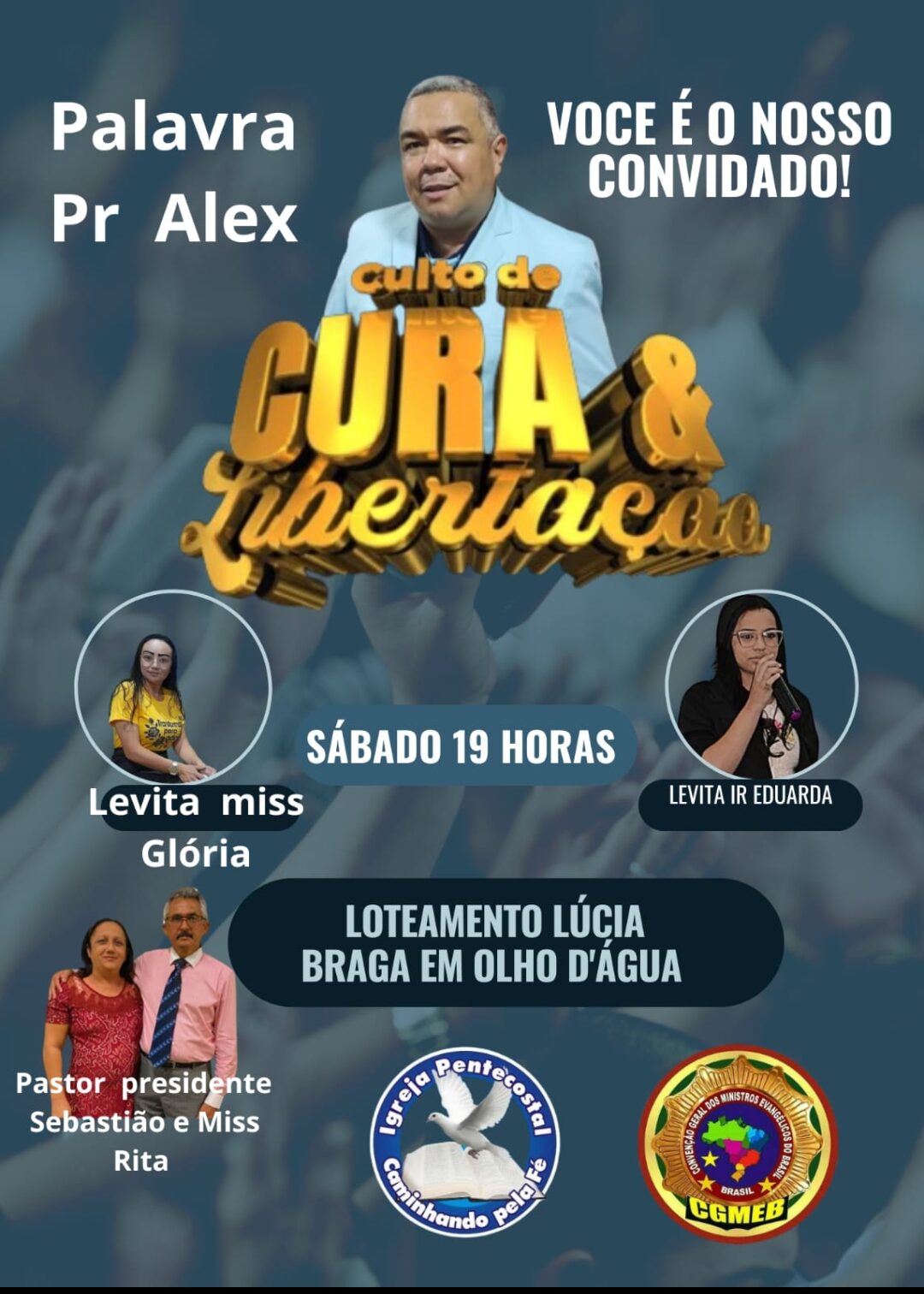 culto de cura e libertação